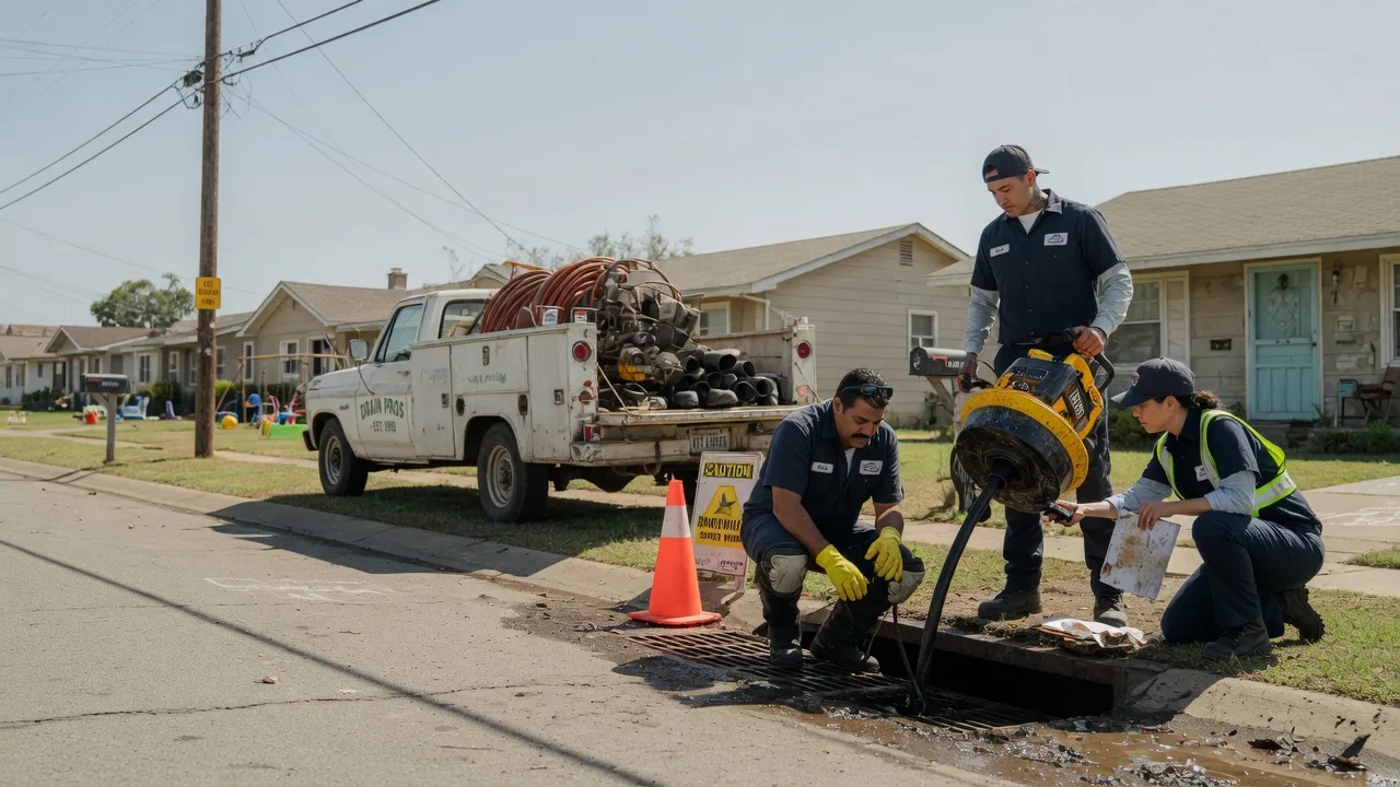 Drain Cleaning in Fowlerton, TX near me
